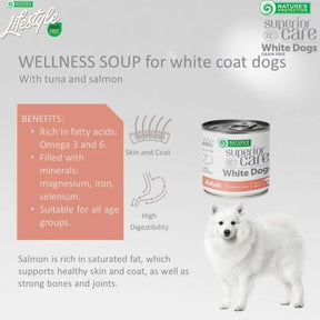 Nature's Protection Superior Care White Dog Lohi & tonnikala keitto 140 ml