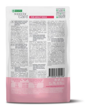 Nature's Protection Superior Care White Adult All Breeds Tonnikala koiralle 24 x 70 g