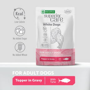 Nature's Protection Superior Care White Adult All Breeds Tonnikala koiralle 24 x 70 g