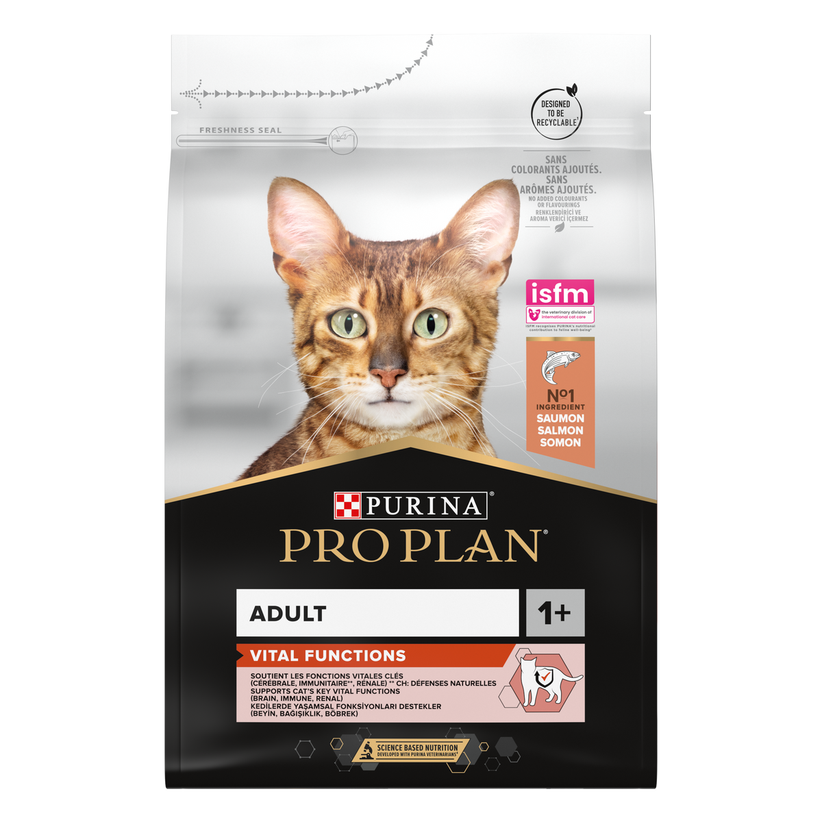 Pro Plan Cat Original Adult Vital Function Salmon 3 kg