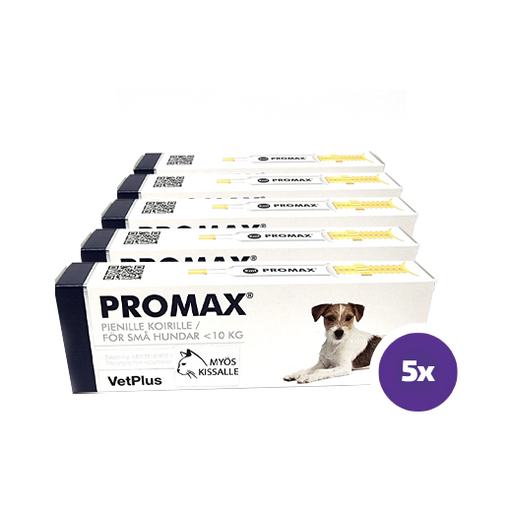 Promax Pienille koirille ja kissoille <10 kg 5 x 9 ml SÄÄSTÖPAKKAUS
