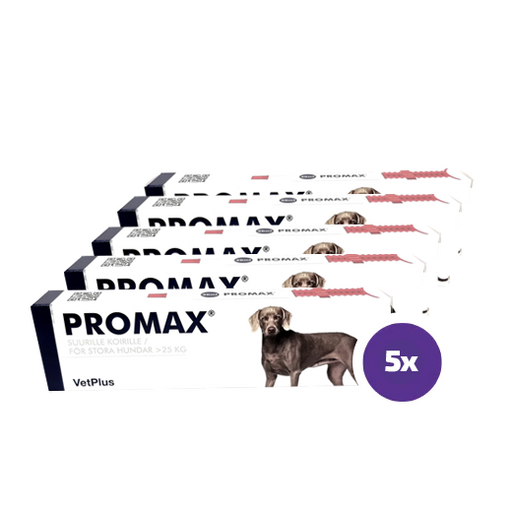Promax Suurille koirille >25 kg 5 x 30 ml SÄÄSTÖPAKKAUS