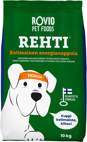 Rehti Kotimainen energianappula koiralle 10 kg