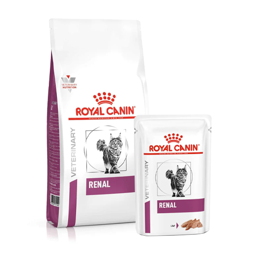 Royal Canin Renal kissalle yhdistelmä 2 kg + 12 x 85 g