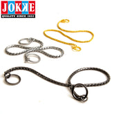 Jokke Snake - Musta Ketjukaulain 35 cm x 2,0 mm