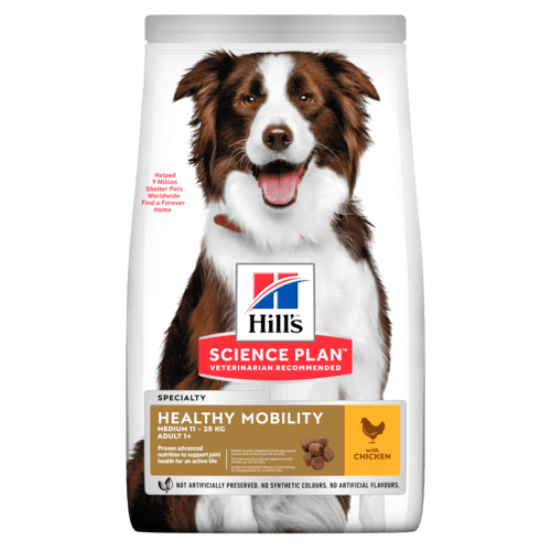 Hill's SP Healthy Mobility Adult Medium with Chicken koiralle 14 kg