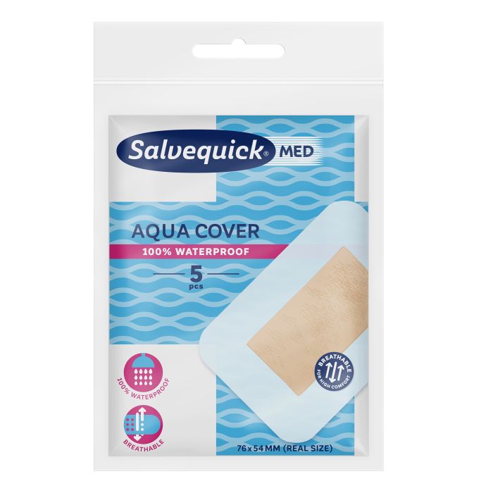 Salvequick Med Aqua Cover laastari 5 kpl TARJOUS
