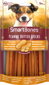 SmartBones Peanut Butter Sticks 5 kpl 100 g