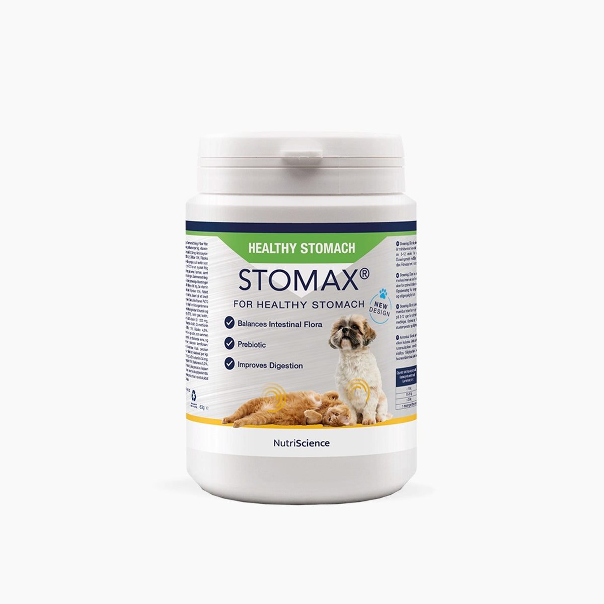 Sweden Care Stomax-jauhe koiralle ja kissalle 200 g