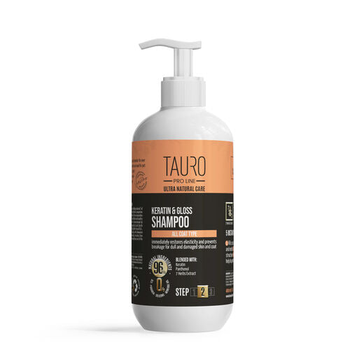 Tauro Pro Line Natural Care Keratin & Gloss Shampoo 400ml