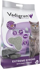 Vadigran Exreme Strong paakkuuntuva kissanhiekka 12 L