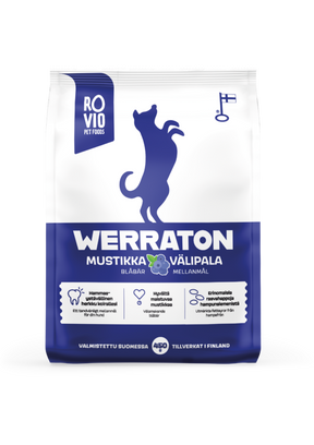 Werraton Mustikka koiran välipala 450 g