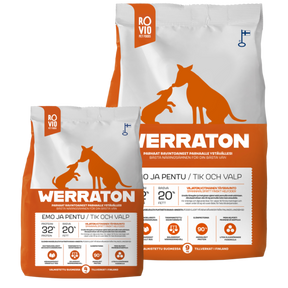 Werraton Emo & Pentu koiranruoka 4 kg