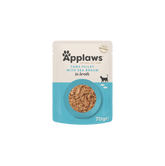 Applaws Kissa tonnikala & ahven annospussi 70 g MAISTELUPAKKAUS