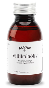 Alvar Pet Villikalaöljy 100 ml PÄIVÄYSTARJOUS