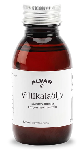 Alvar Pet Villikalaöljy 100 ml PÄIVÄYSTARJOUS