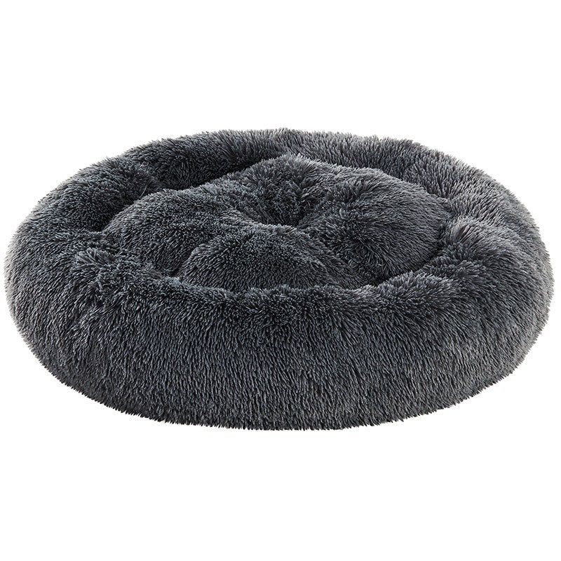 Brava Fluffy rauhoittava peti tummanharmaa koko XL