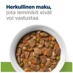 Hill's Metabolic with Beef koiralle 370 g MAISTELUPAKKAUS PÄIVÄYSTARJOUS