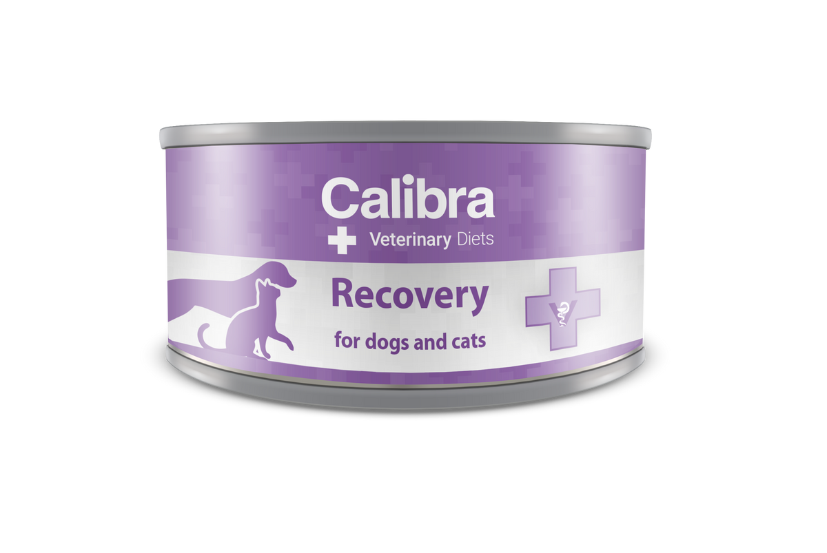 Calibra Veterinary Diet Dog & Cat Recovery märkäruoka koiralle ja kissalle 100 g MAISTELUPAKKAUS