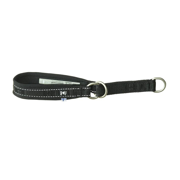 Hurtta Casual puolikuristava panta ECO korppi 3,5 x 45 - 55 cm