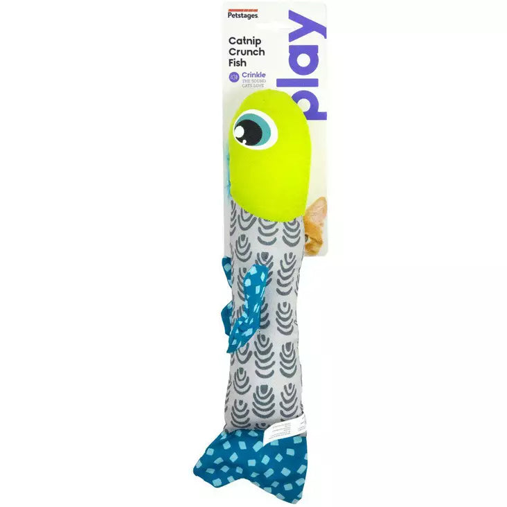 Petstages Catnip Crunch Fish kissanlelu