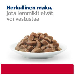 Hill's c/d Urinary Care Stress with Salmon kissalle 85 g MAISTELUPAKKAUS