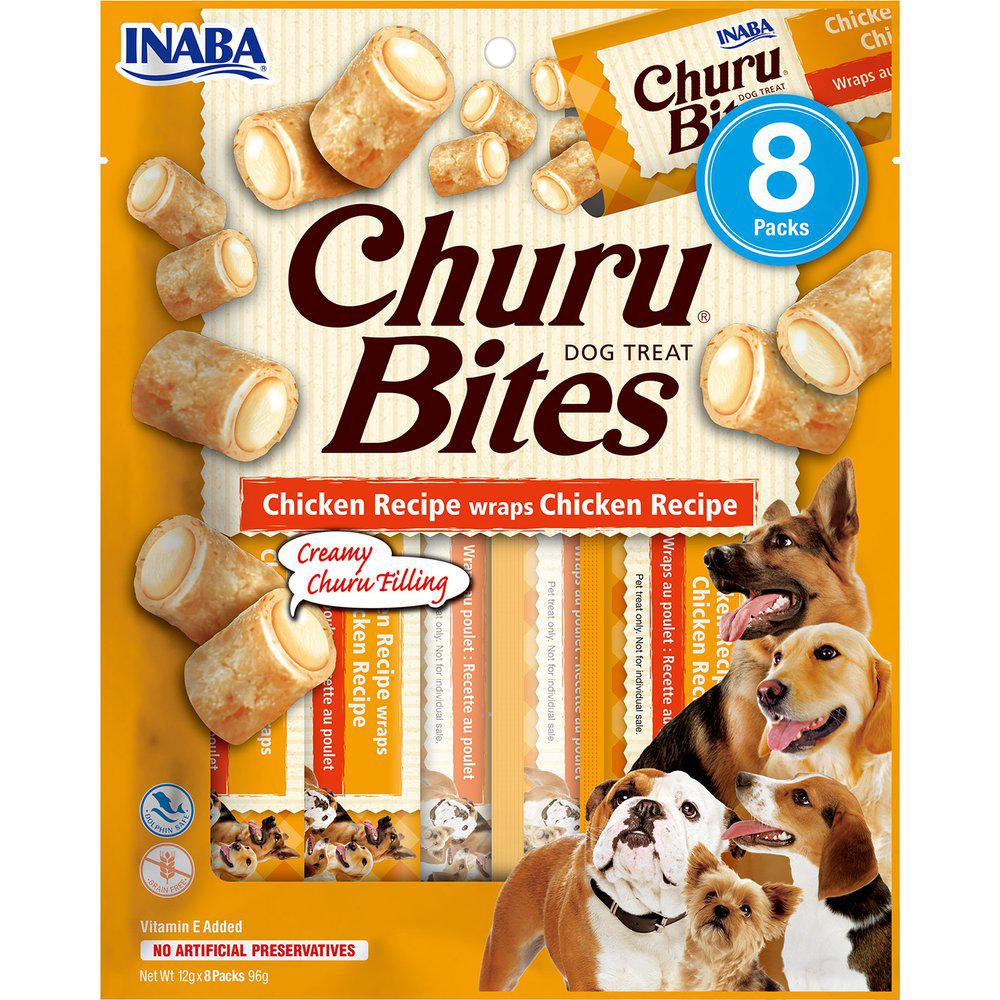 Churu Bites kana koiralle 8 x 12 g PÄIVÄYSTARJOUS