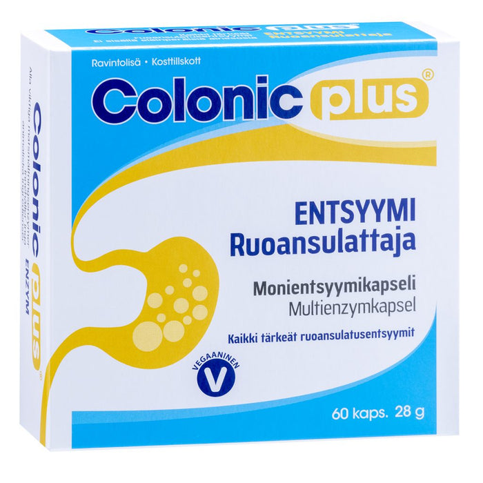 Colonic Plus Entsyymi 60 kapselia