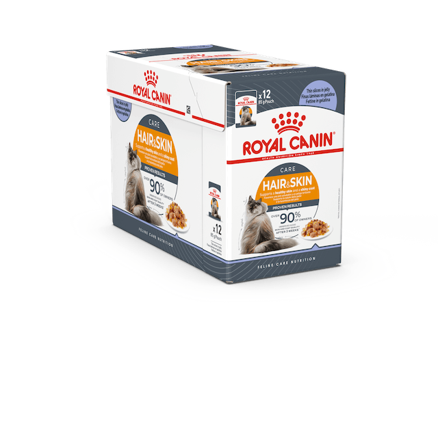 Royal Canin Hair & Skin Care in Jelly kissalle 12 x 85 g