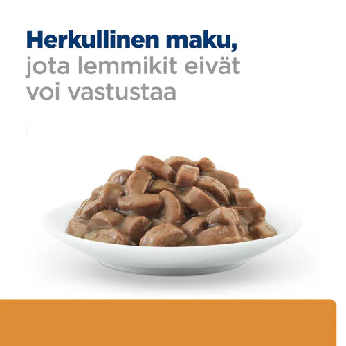Hill's k/d Kidney Care ActivBiome+ Kidney Defense with Salmon kissalle 85 g MAISTELUPAKKAUS