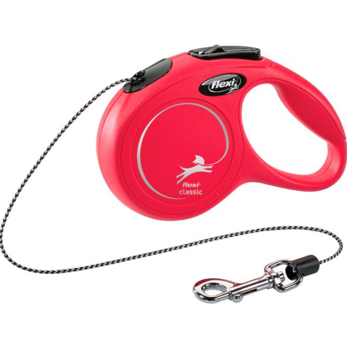 Flexi Classic pyöröpunos punainen M 8 m