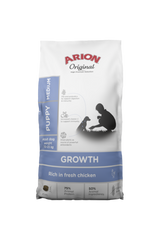 Arion Growth Medium kana koiralle 12 kg
