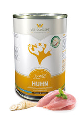 Vet Concept Koiramenu Huhn Junior Kana 6 x 400 g