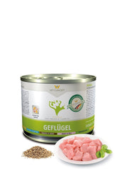 Vet Concept Koiramenu Geflügel Siipikarja 6 x 200 g