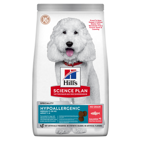 Hill's SP Hypoallergenic Adult Medium with Salmon koiralle 2,5 kg