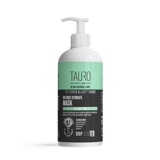 Tauro Pro Line Natural Care Intense Hydrate Maski valkoiselle turkille 400ml