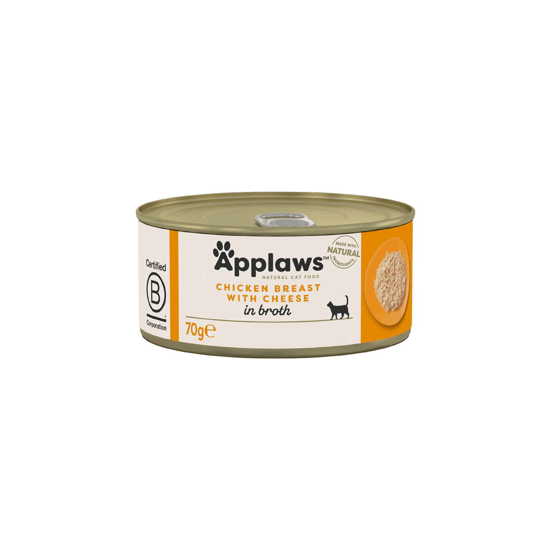 Applaws Kissa kananrinta & juusto purkki 70 g MAISTELUPAKKAUS