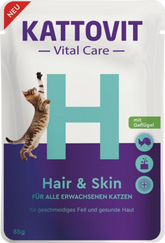 Kattovit Vital Care Hair & Skin siipikarja 24 x 85 g
