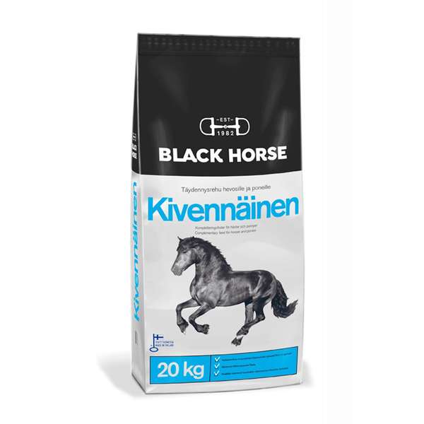 Black Horse Kivennäinen hevoselle 20 kg