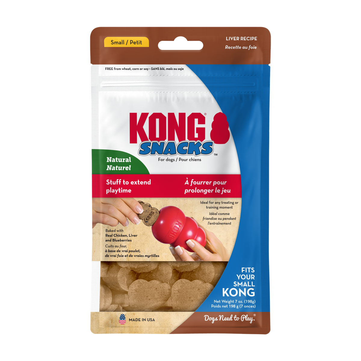 Kong StuffN Snacks maksa S 198 g