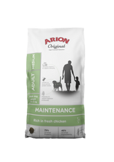 Arion Maintenance Medium kana koiralle 12 kg