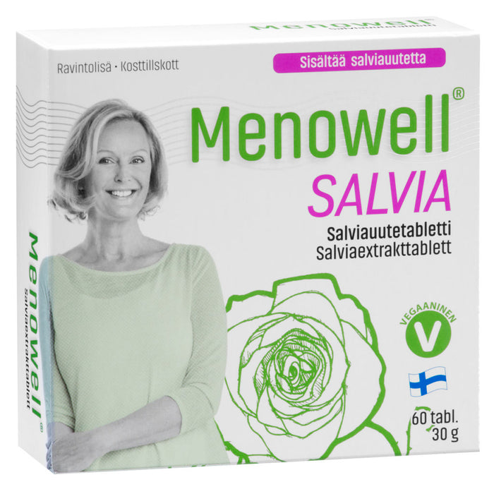 Menowell Salvia 60 tablettia