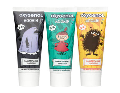 Oxygenol Muumi hammastahna 3-5-vuotiaille 50 ml