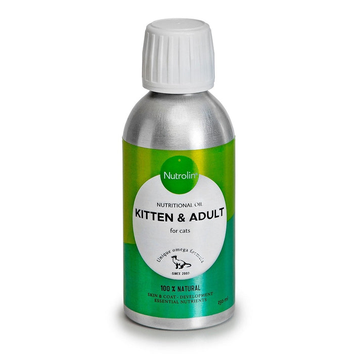 Nutrolin Kitten & Adult kissalle 150 ml RIKKOONTUNUT