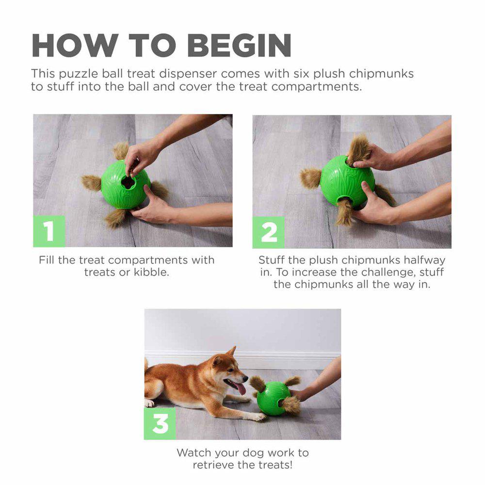 Outward Hound Dog Snuffle N' Treat Ball koiralle
