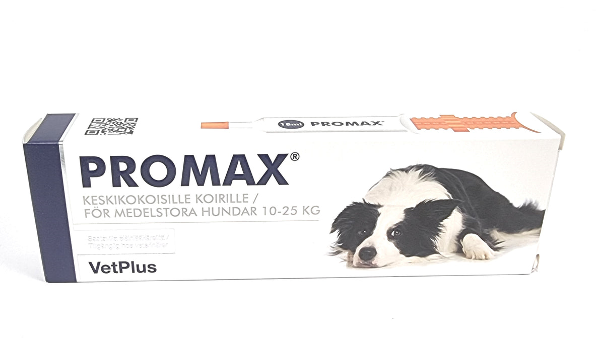 Promax Keskikokoisille koirille 10-25 kg 18 ml