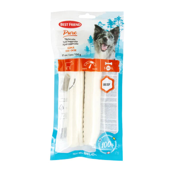 Best Friend Pure täyterulla härkä 17 cm 2 kpl 130 g