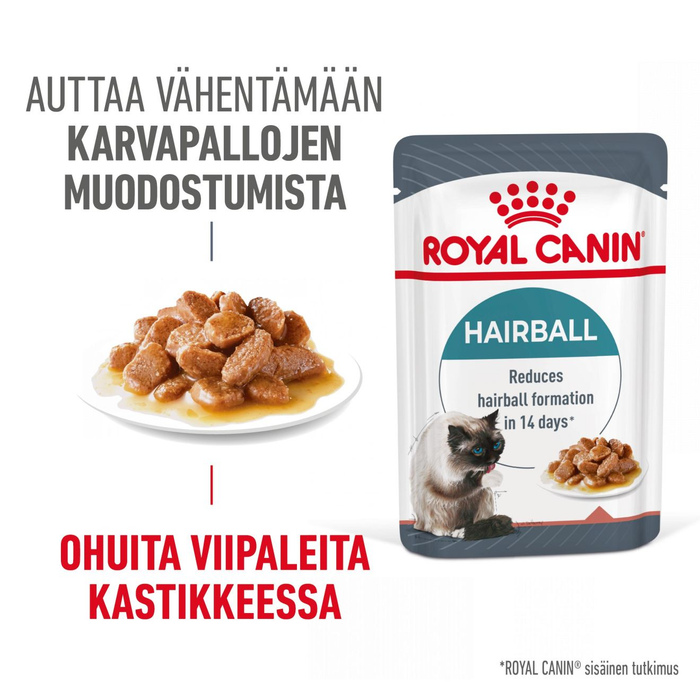 Royal Canin Hairball Care Gravy kissalle 12 x 85 g