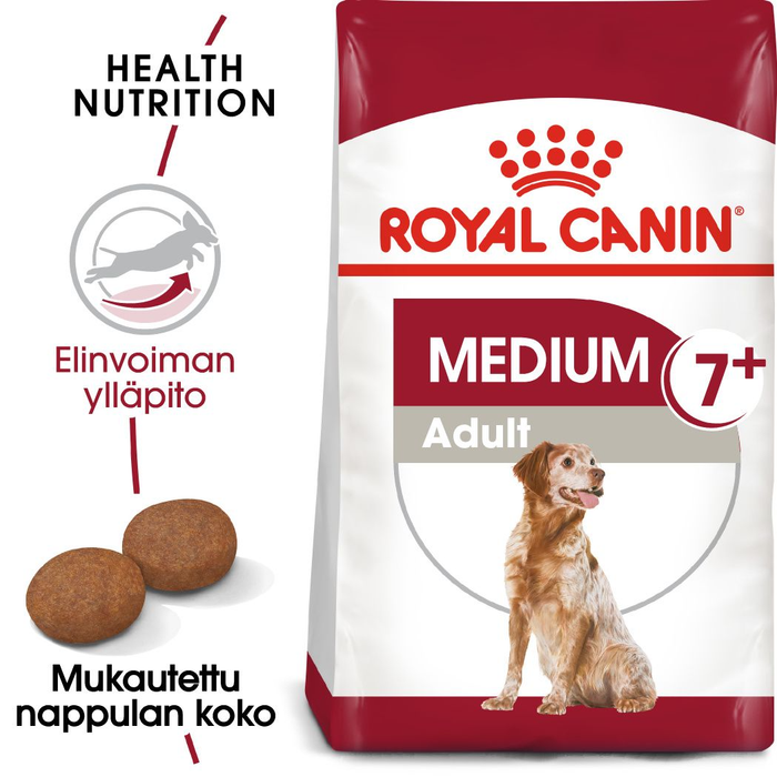 Royal Canin Medium Adult 7+ koiralle 15 kg