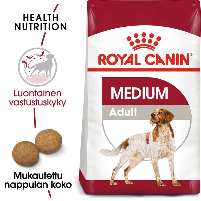 Royal Canin Medium Adult koiralle 15 kg